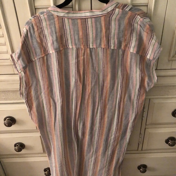 Anthropologie Holding Horses Striped Top - Picture 3 of 3